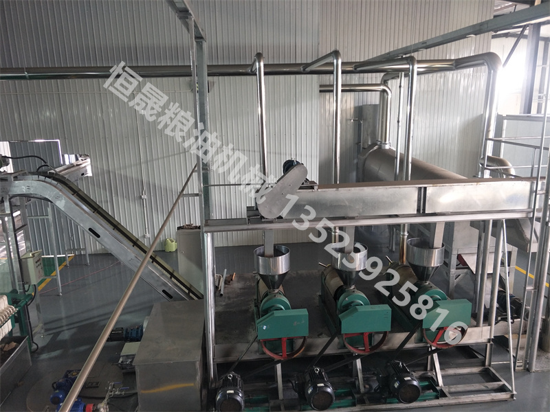 油料炒籽、榨油生產線